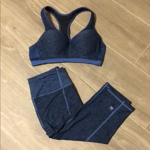 VSX SPORTS BRA + LEGGINGS SET (size M)